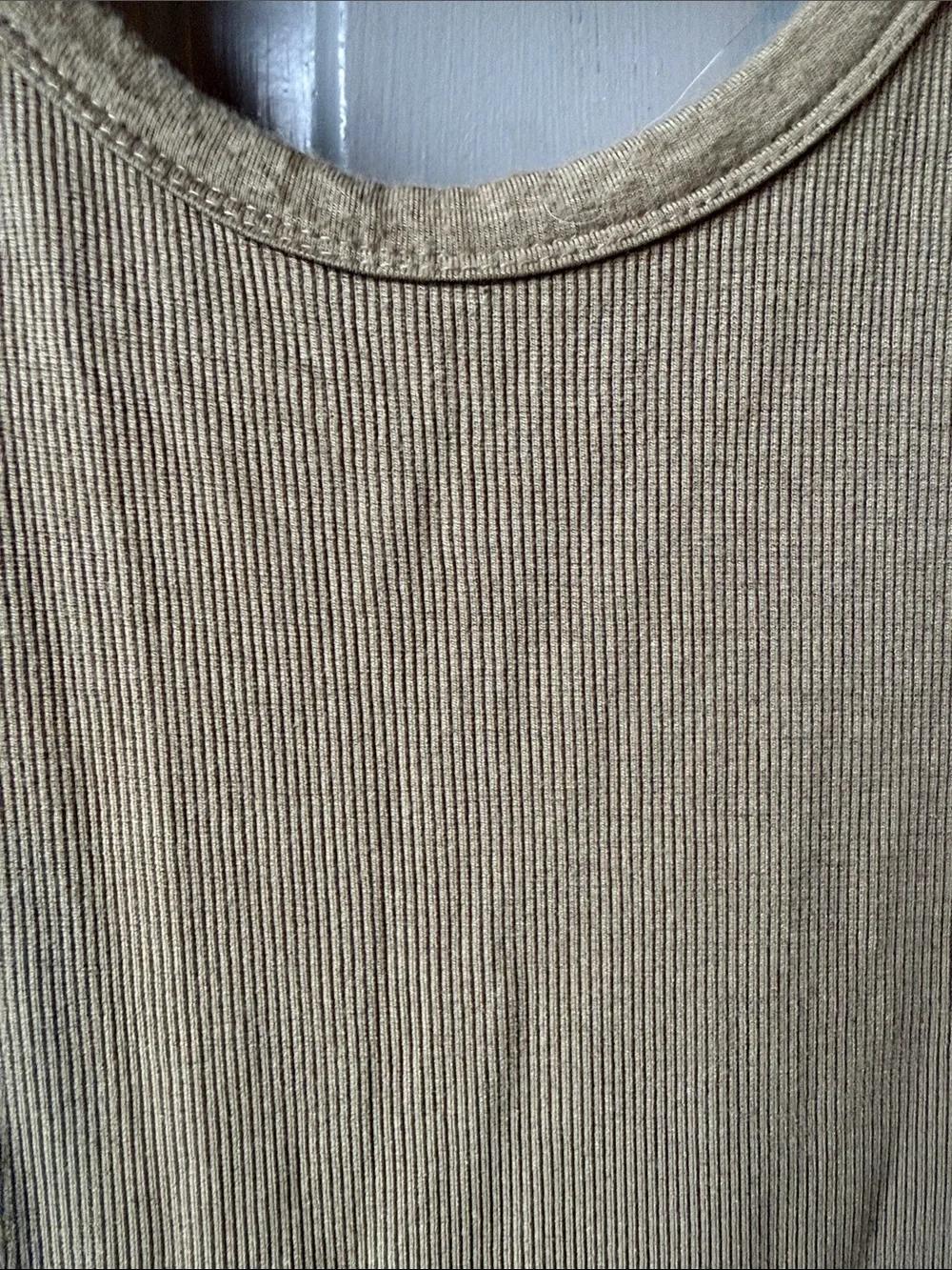 G.I.L.I. Beige Swing Tank with Flared Hem - Picture 4 of 4
